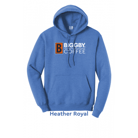 Core Fleece Pullover Hooded Sweatshirt - Full Front Logo
